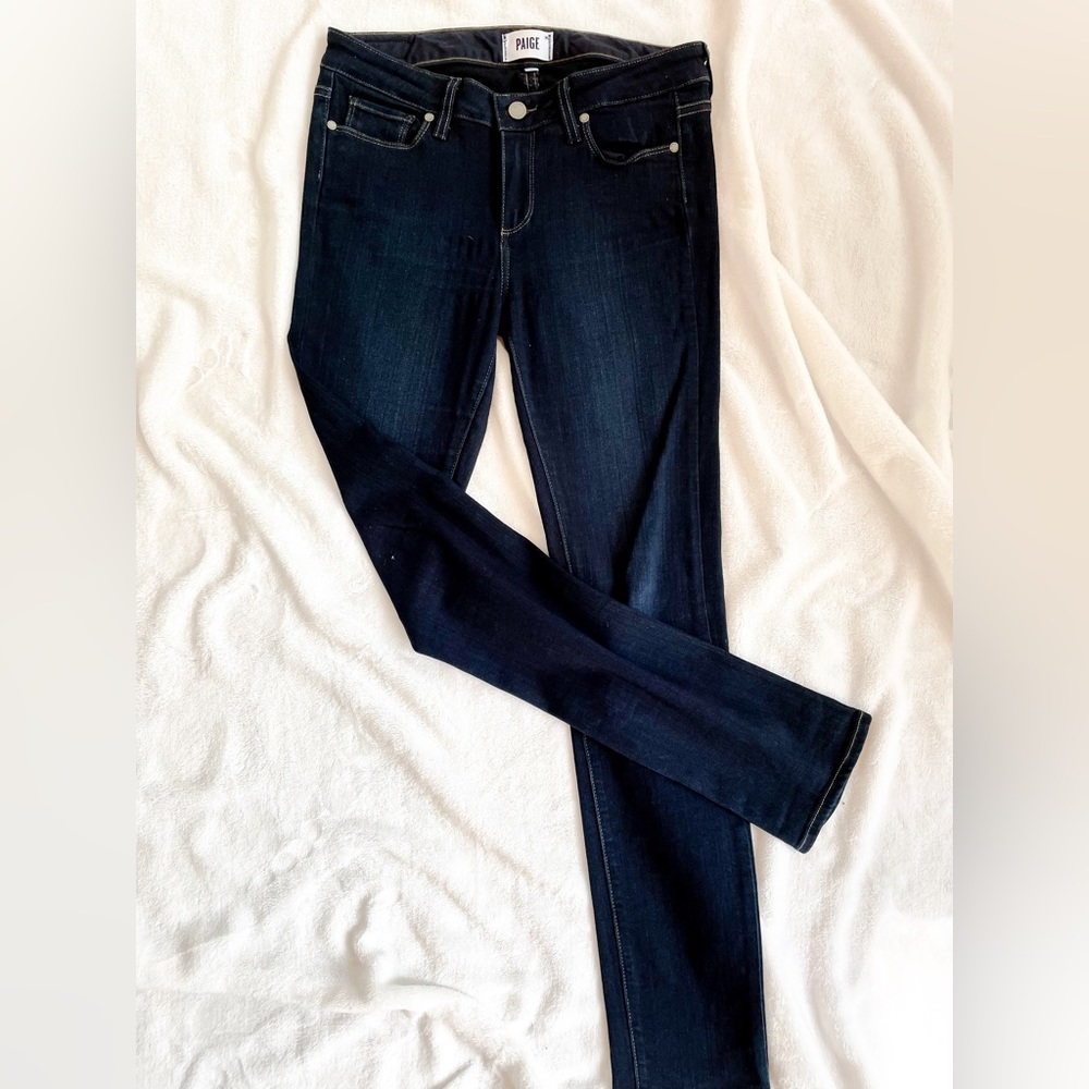 Paige Denim - Dark Blue Skinny Jeans